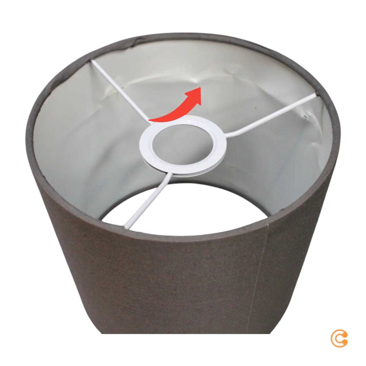 C-Ware Lindby Laurenz Deckenlampe 5 Flmg. E27 90cm Braun Beige Siehe Text/Foto - 4251096585360