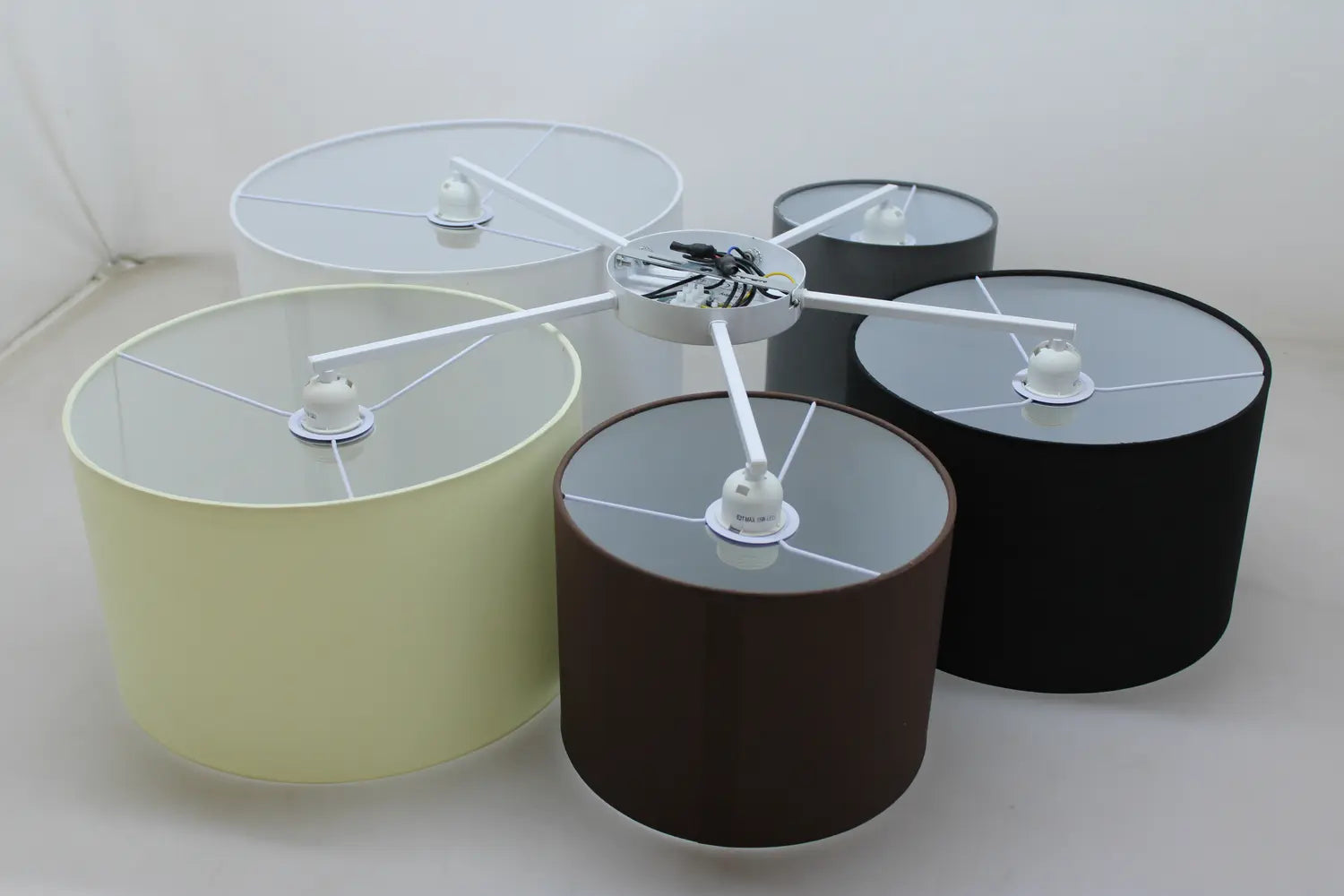 B-Ware Lindby Laurenz Deckenlampe Hängelampe Lampe Leuchte Braun Beige Siehe Text/Foto - 4251096585360