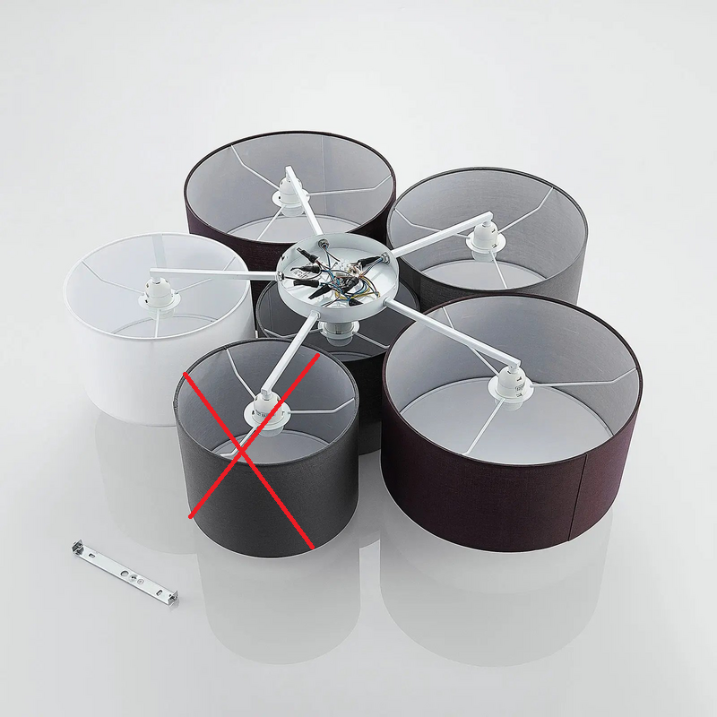 Lindby Laurenz Deckenlampe Deckenleuchte Lampe Leuchte E27 Siehe Text/Foto B-Ware - 4251096563245