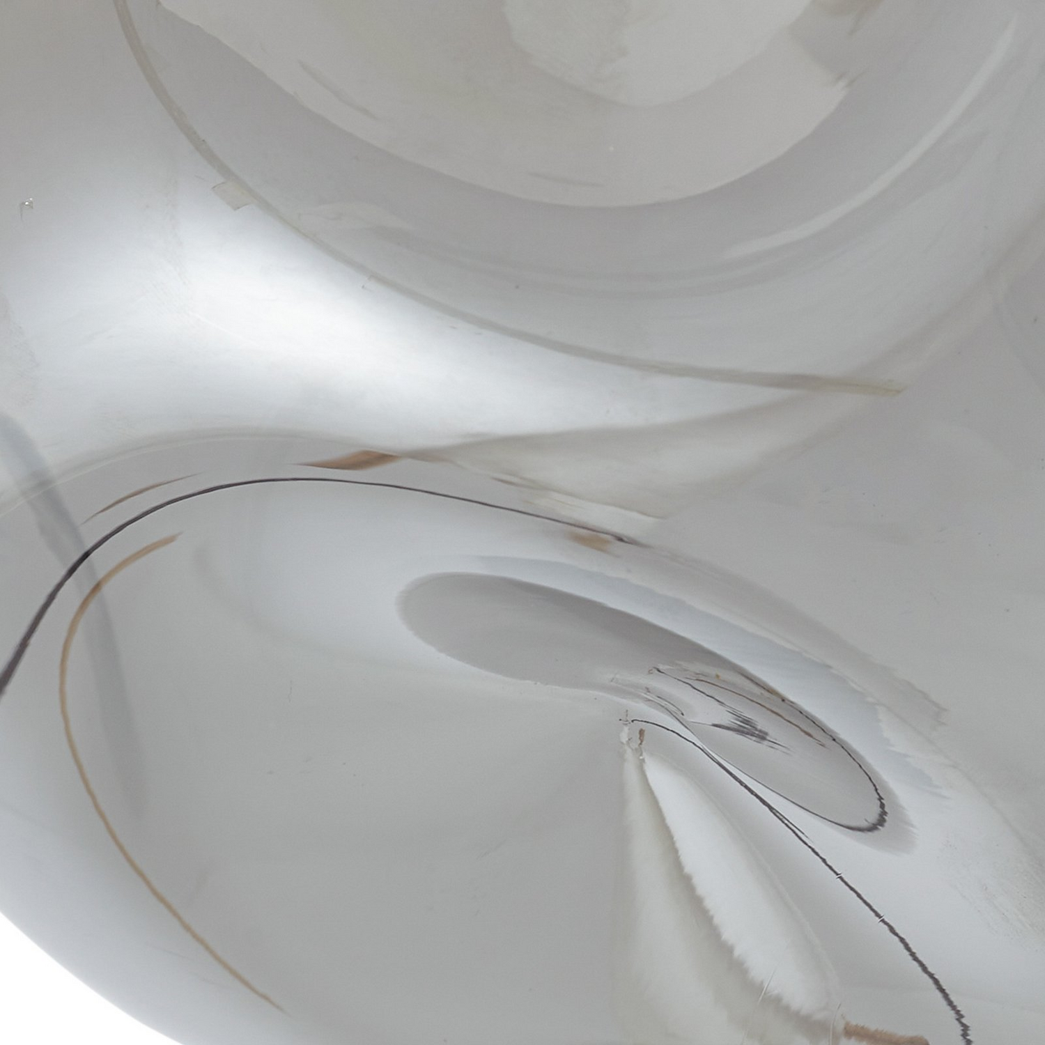 Lindby Deckenleuchte Lampe Lelia Rauchgrau Glas ø 35 Cm E27 Dimmbar B-Ware - 4251911798647