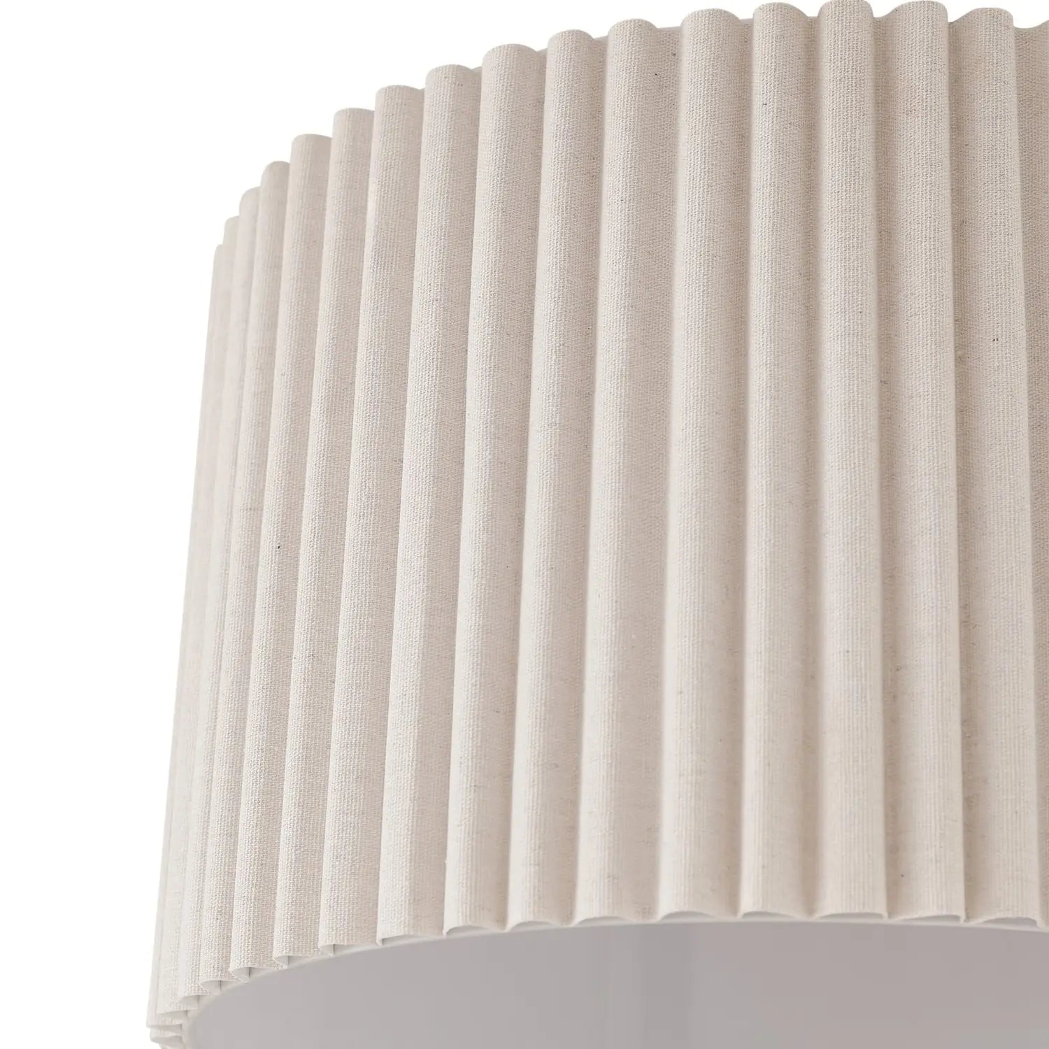 B-Ware Lindby Deckenleuchte Lampe Beleuchtung Leinen Cremefarben ø 45 Cm Libbie329 - 4255830903663