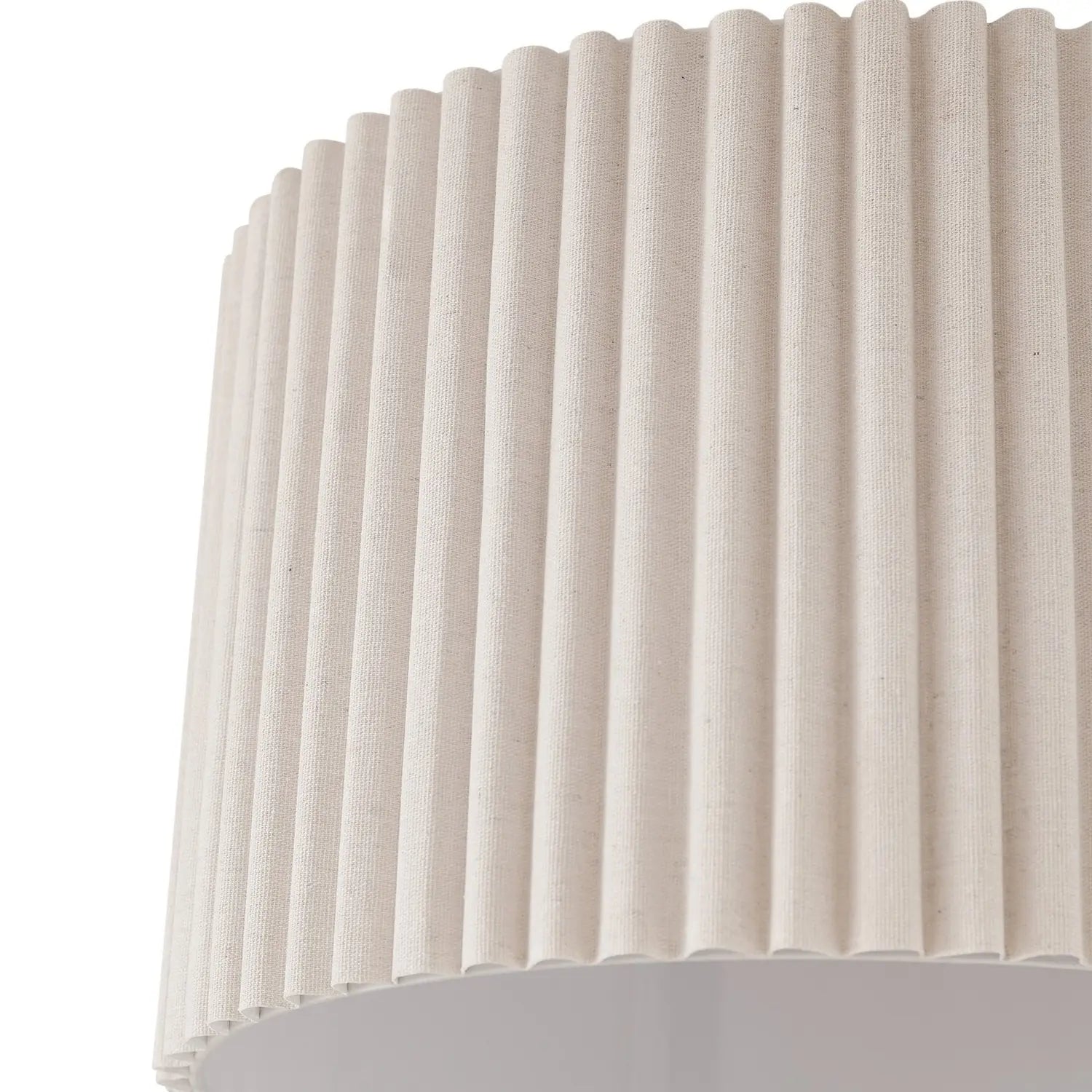 B-Ware Lindby Deckenleuchte Lampe Beleuchtung Leinen Cremefarben ø 45 Cm Libbie886