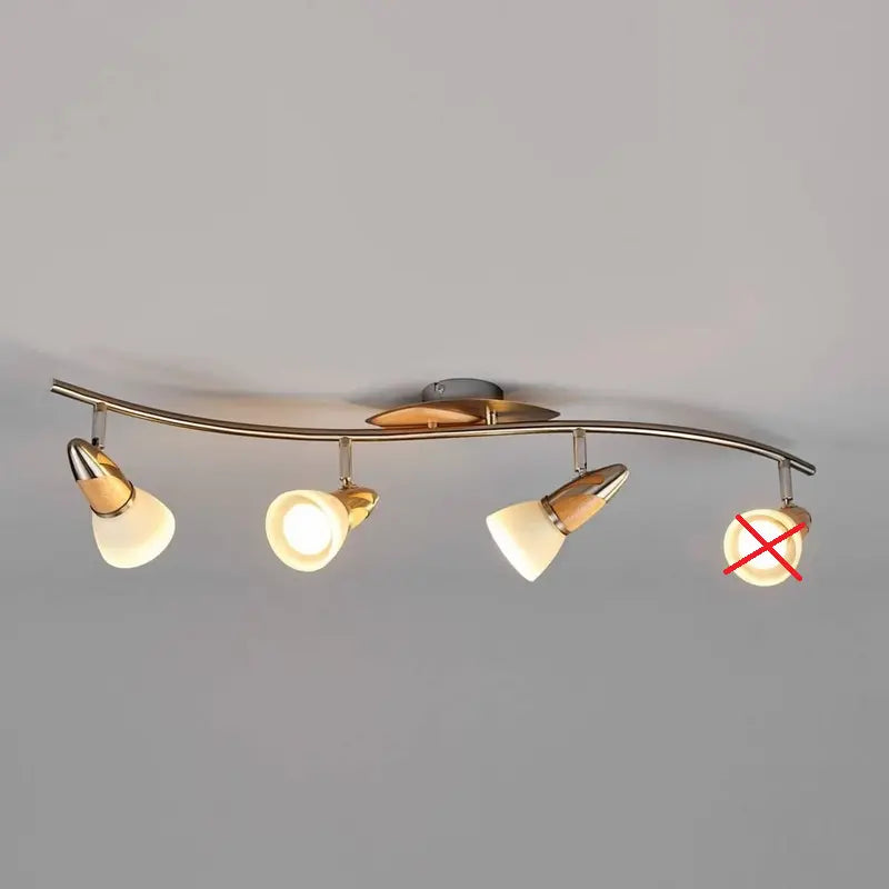 Lindby 4 Flammige Holz Deckenlampe Marena Deckenlampe Deckenleuchte Siehe Text B-Ware - 4251096510102
