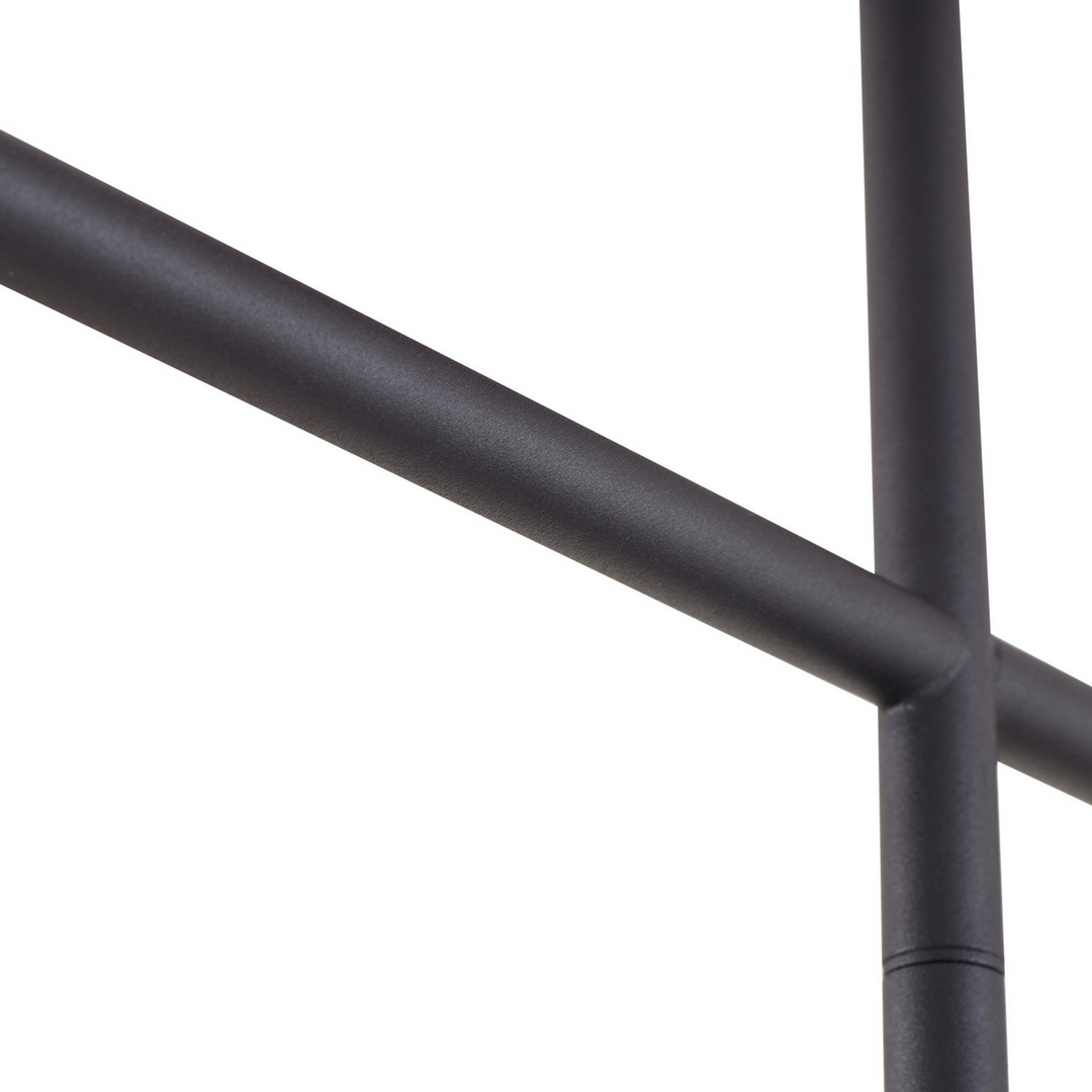 Lindby Deckenleuchte Lampe Beleuchtung Marilou Schwarz 4 Flammig ø 70cm B-Ware