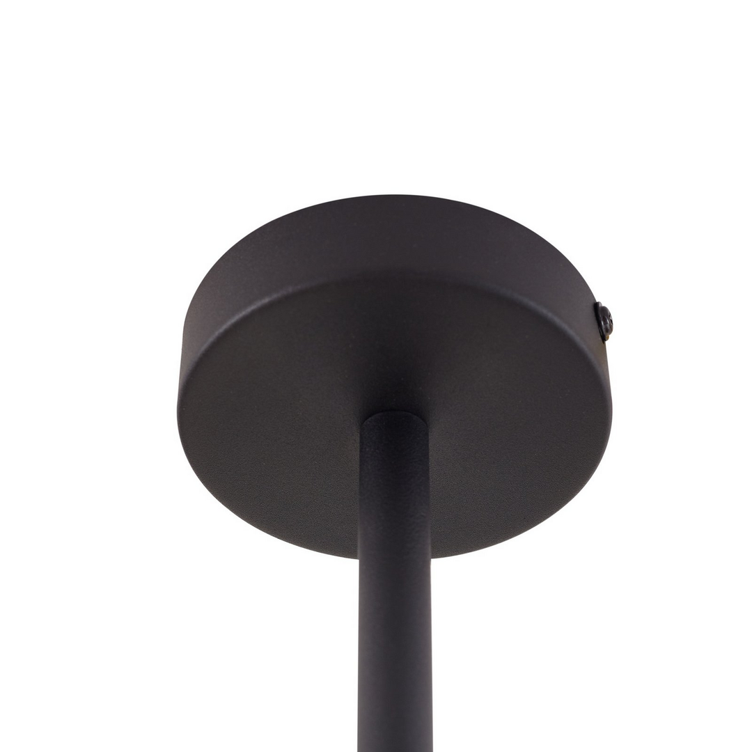 Lindby Deckenleuchte Lampe Beleuchtung Marilou Schwarz 4 Flammig ø 70cm B-Ware