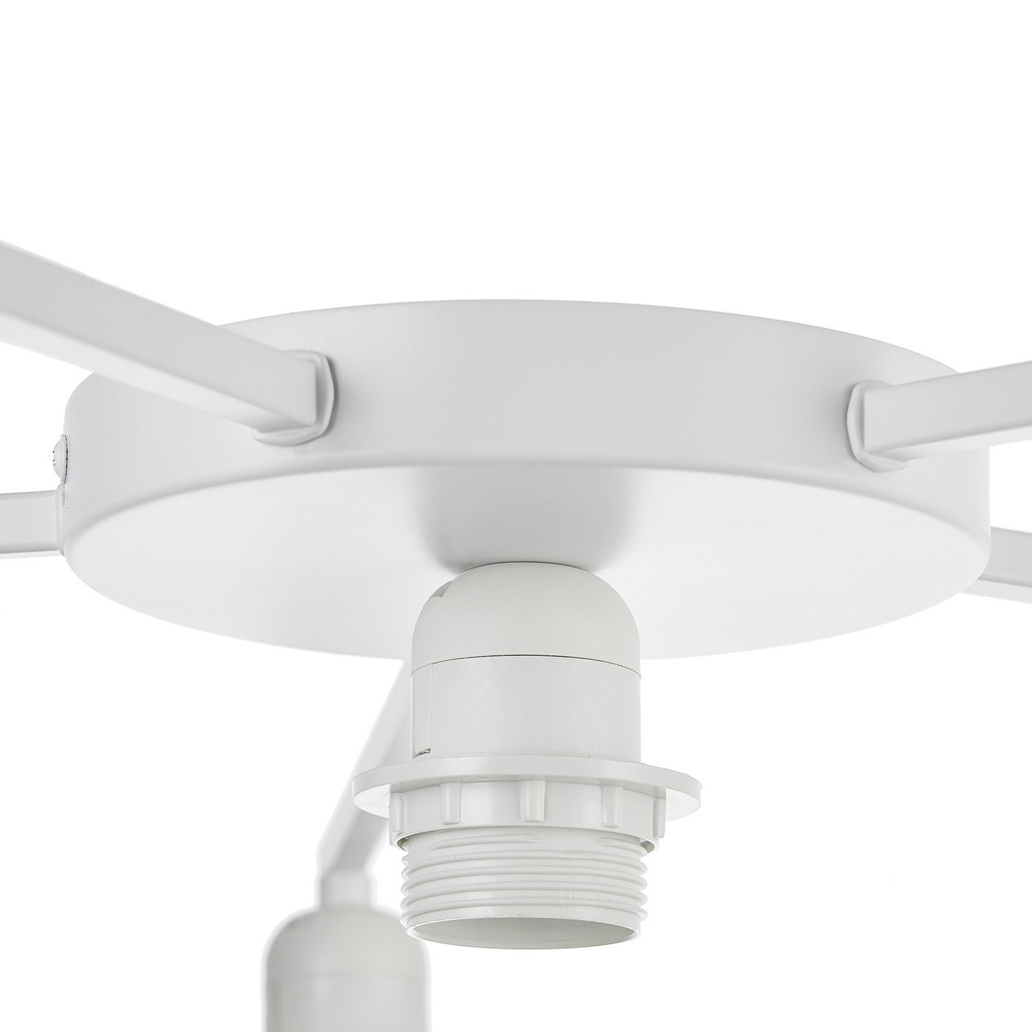 Lindby Maureka Stoff Deckenleuchte Deckenlampe Deckenlicht Leuchte Sechsflammig B-Ware - 4251911758009