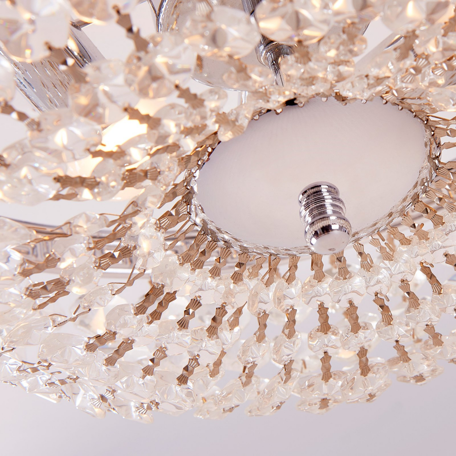 B-Ware Lindby Kristall Deckenlampe Mondrian Wohnzimmerleuchte Kronleuchter Hängelampe