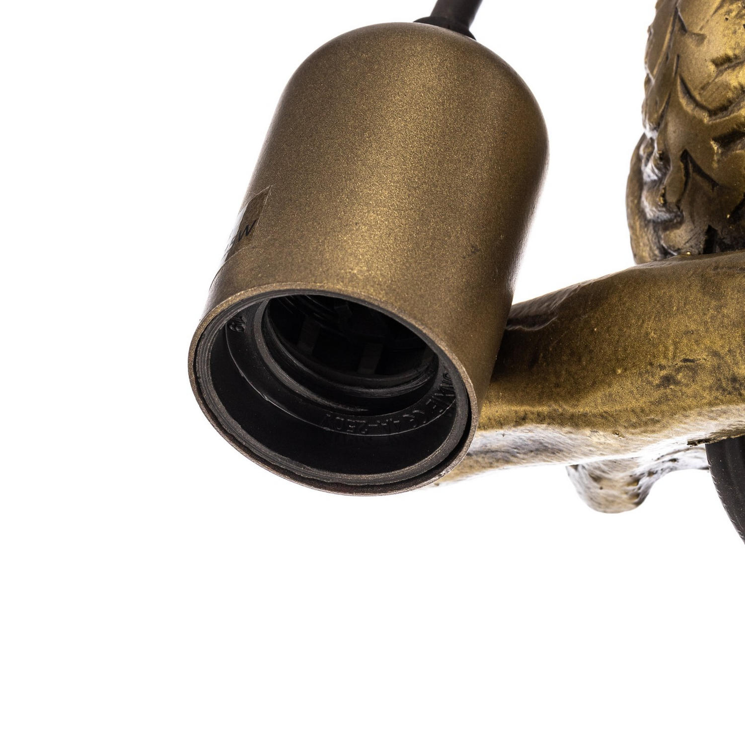 B-Ware Lindby Deckenleuchte Lampe Nirvathia Papageien Messingfarben E27 Austauschbar