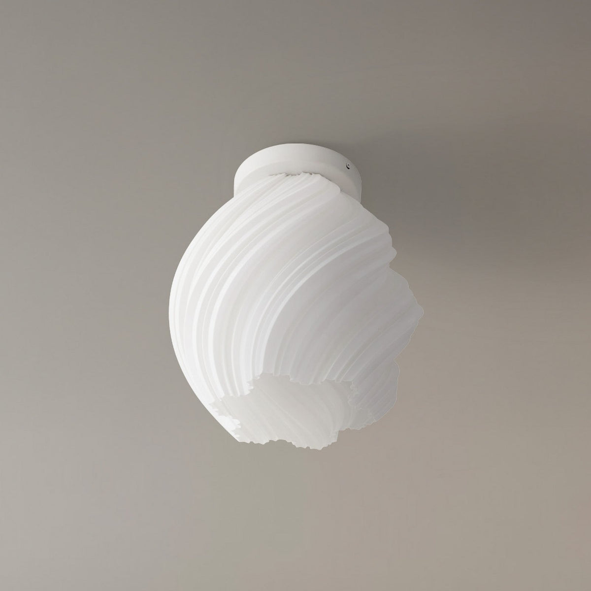 Lindby Deckenleuchte Lampe Nuvia weiß 3D Druck Höhe 32 cm Beleuchtung - 4255830901294