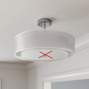B-Ware Lindby Led Deckenlampe Pikka Hängelampe Lampe Leuchte E27 Weiß Siehe Text/Foto