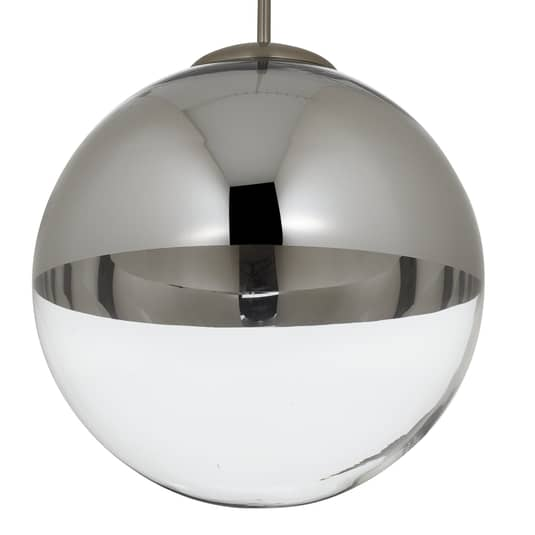 B-Ware Lindby Deckenleuchte Deckenlampe Ravena Kugeln Klar Chrom Nickel Matt E27 Led