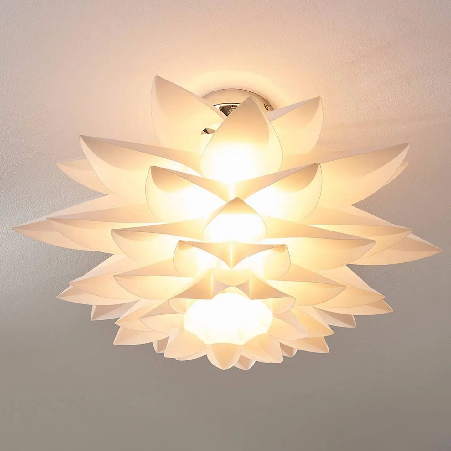 B-Ware Lindby Deckenleuchte Rimon Deckenlampe Lampe Leuchte Wohnzimmer In Blütenform465 - 4251096529944