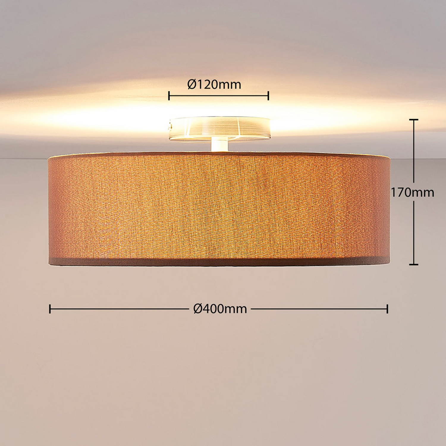 B-Ware Lindby Deckenlampe Sebatin Wohnzimmerleuchte Hängelampe Lampe Leuchte E27 - 4251096503135