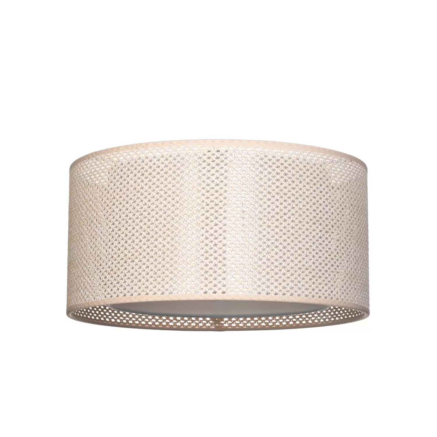 B-Ware Lindby Deckenleuchte Soula Deckenleuchte Lampe Licht ø40 Cm Beige Kunststoff E27