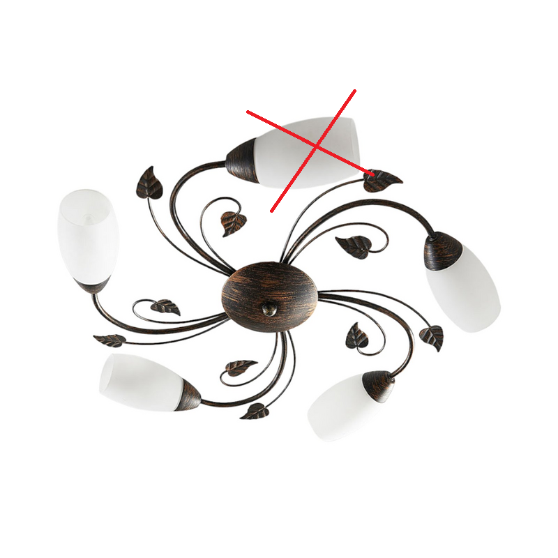 Lindby Led Deckenlampe Stefania Deckenlampe Lampe Leuchte Licht Siehe Text/Foto B-Ware - 4251096534900