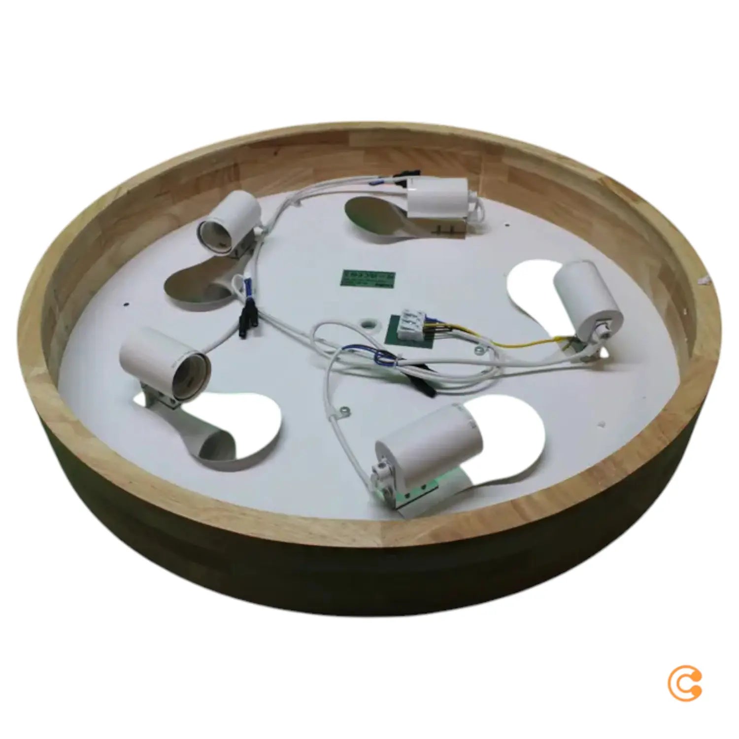 B-Ware Lindby Tanju Deckenlampe Deckenlicht Lampe E27 Weiß ø 60 Cm Siehe Text/Foto - 4251911729061