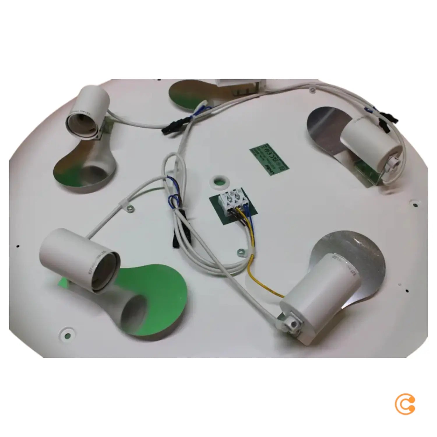 B-Ware Lindby Tanju Deckenlampe Deckenlicht Lampe E27 Weiß ø 60 Cm Siehe Text/Foto - 4251911729061