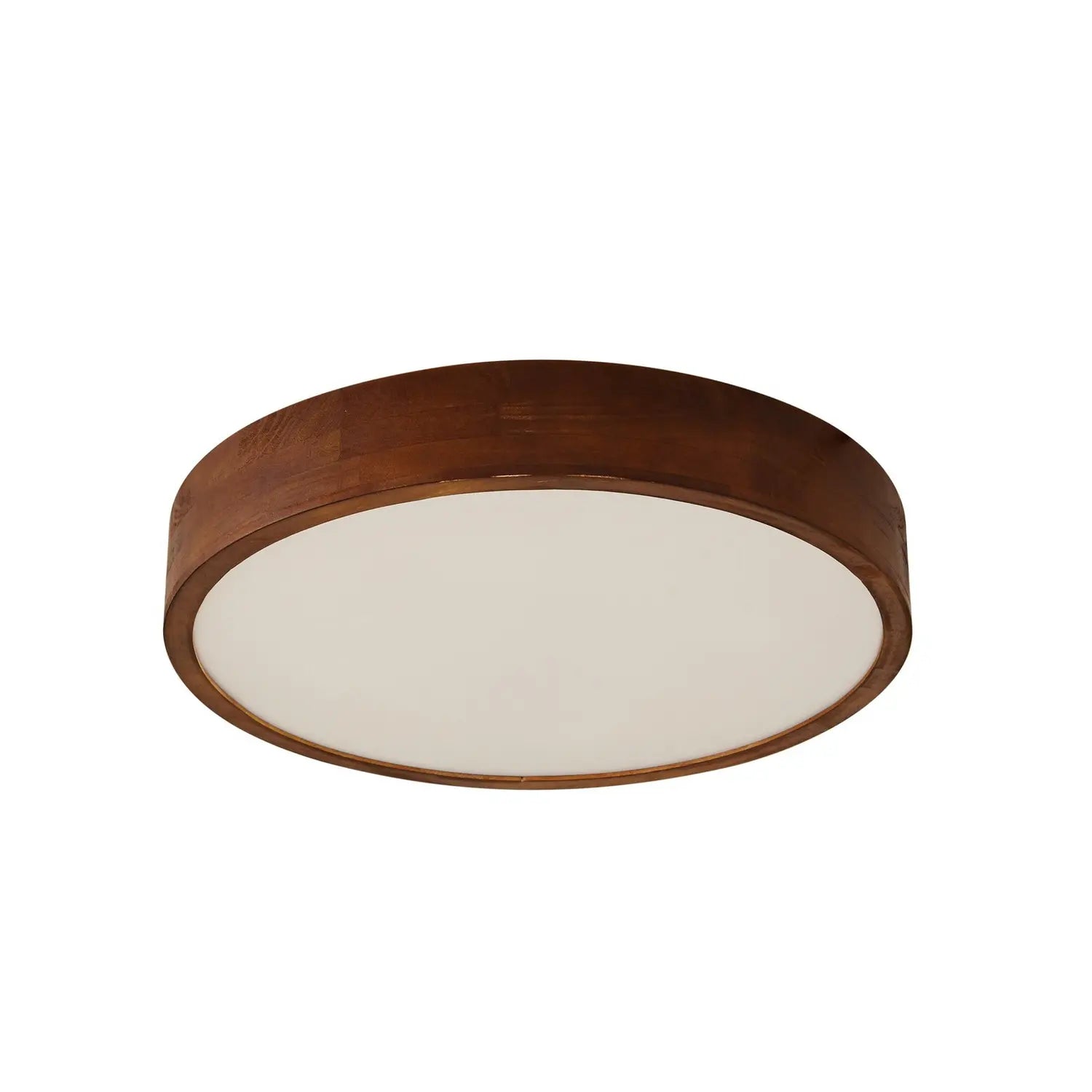 B-Ware Lindby Deckenleuchte Tanju Deckenlampe Leuchte Lampe E27 Walnussholz 4 Flg 5646