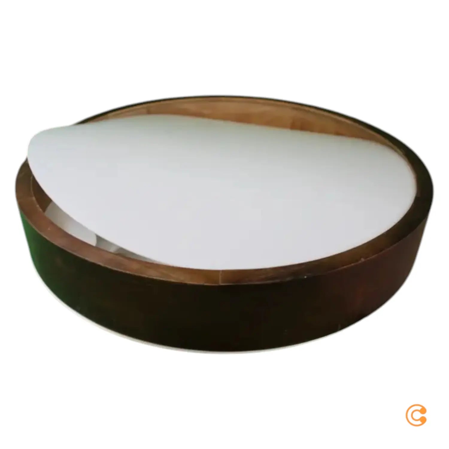 B-Ware Lindby Deckenleuchte Tanju Deckenlampe Leuchte E27 Walnussholz Siehe Text/Foto - 4255830902758