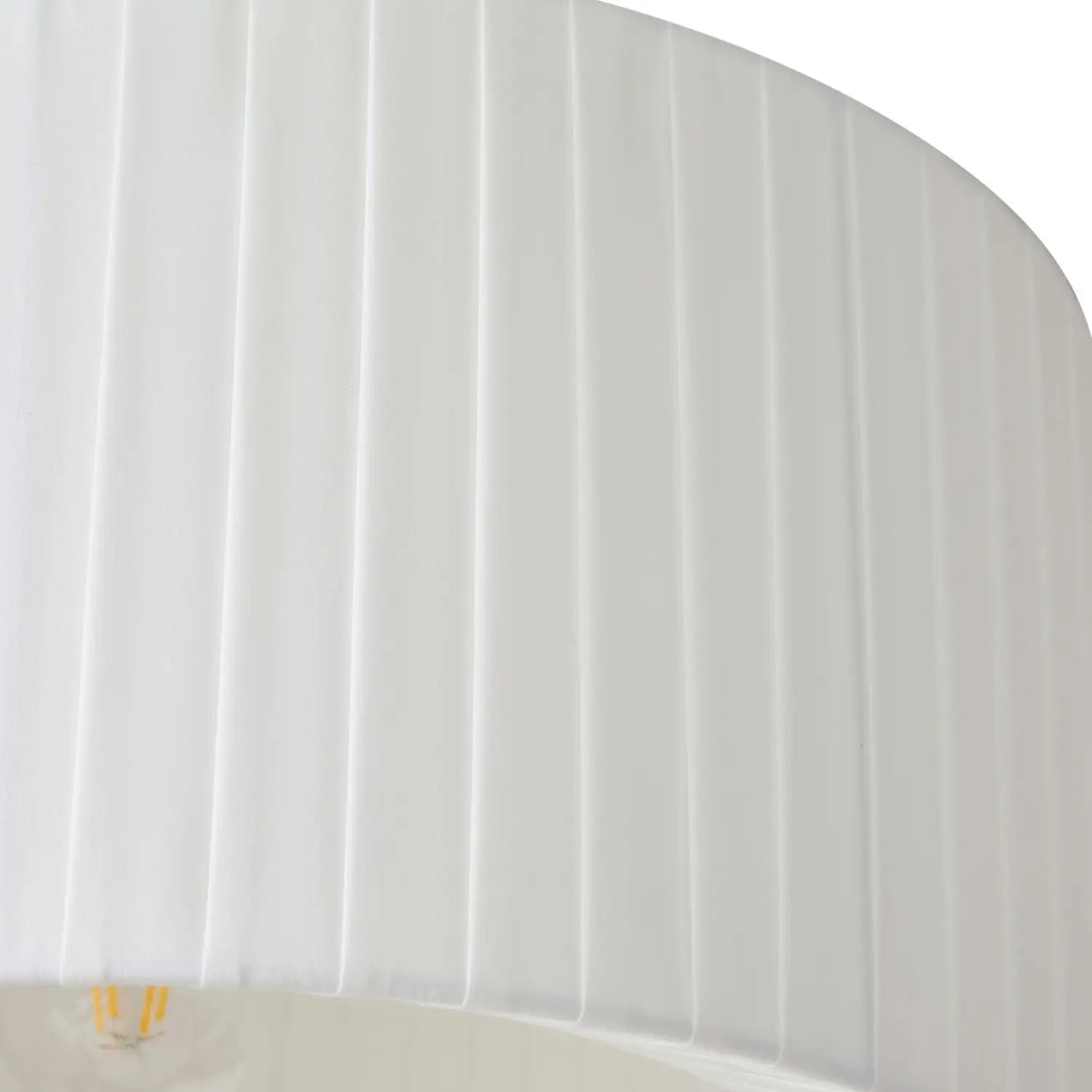 B-Ware Lindby Deckenleuchte Lampe Hauptlicht Virelle Weiß Textil ø 40 Cm E27 - 4255830903731