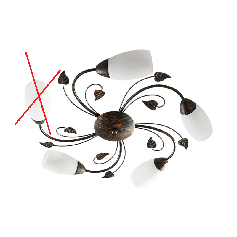 B-Ware Lindby Yannie Deckenlampe Deckenleuchte Leuchte Pendellampe Siehe Text/Foto - 4251096565348