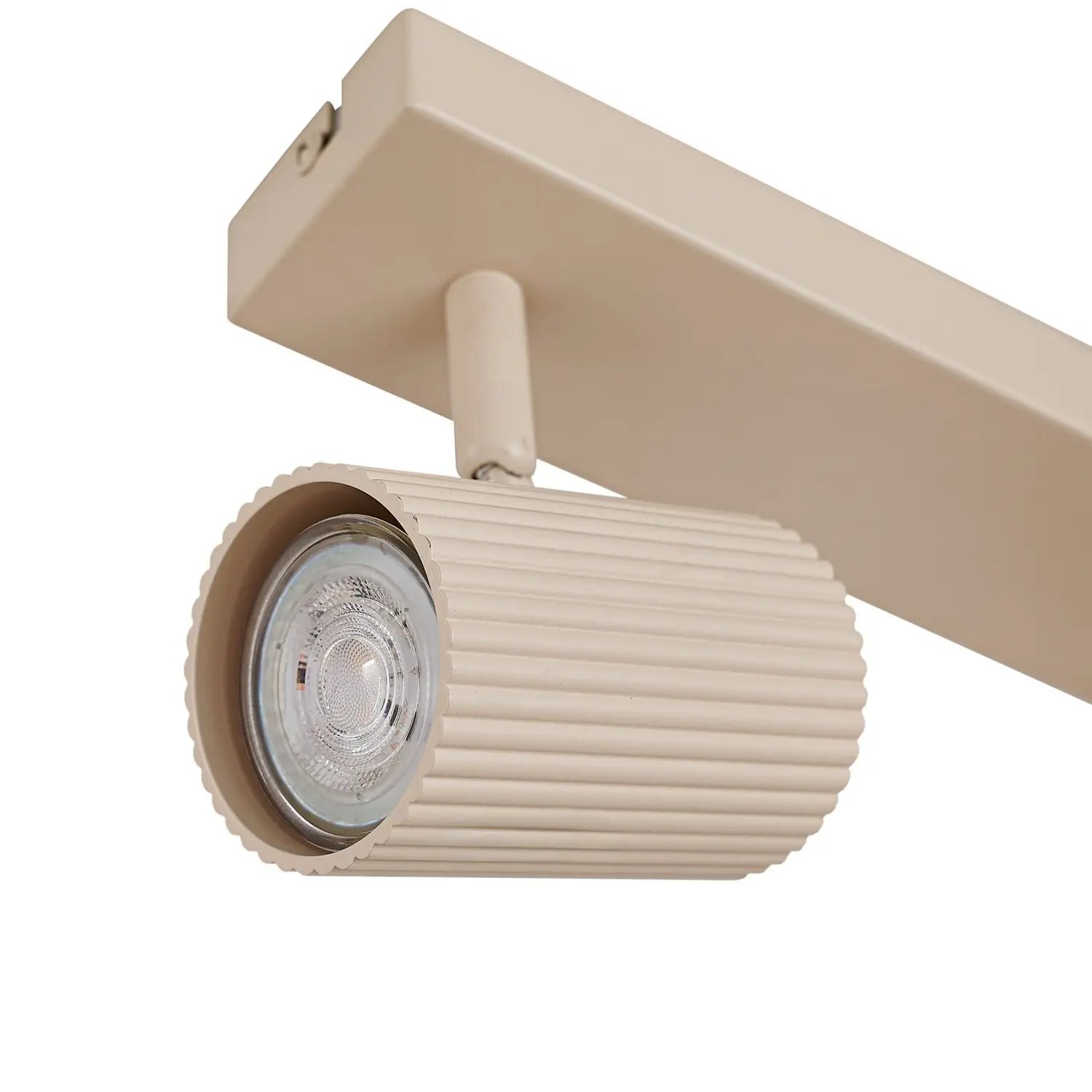 B-Ware Lindby Deckenspots Strahler Kardis Beige 3 Flammig Metall Gu10 Led Beleuchtung
