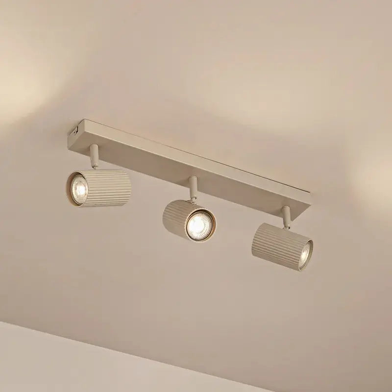 B-Ware Lindby Deckenspots Strahler Kardis Beige 3 Flammig Metall Gu10 Led 3 Stück - 4255830903991