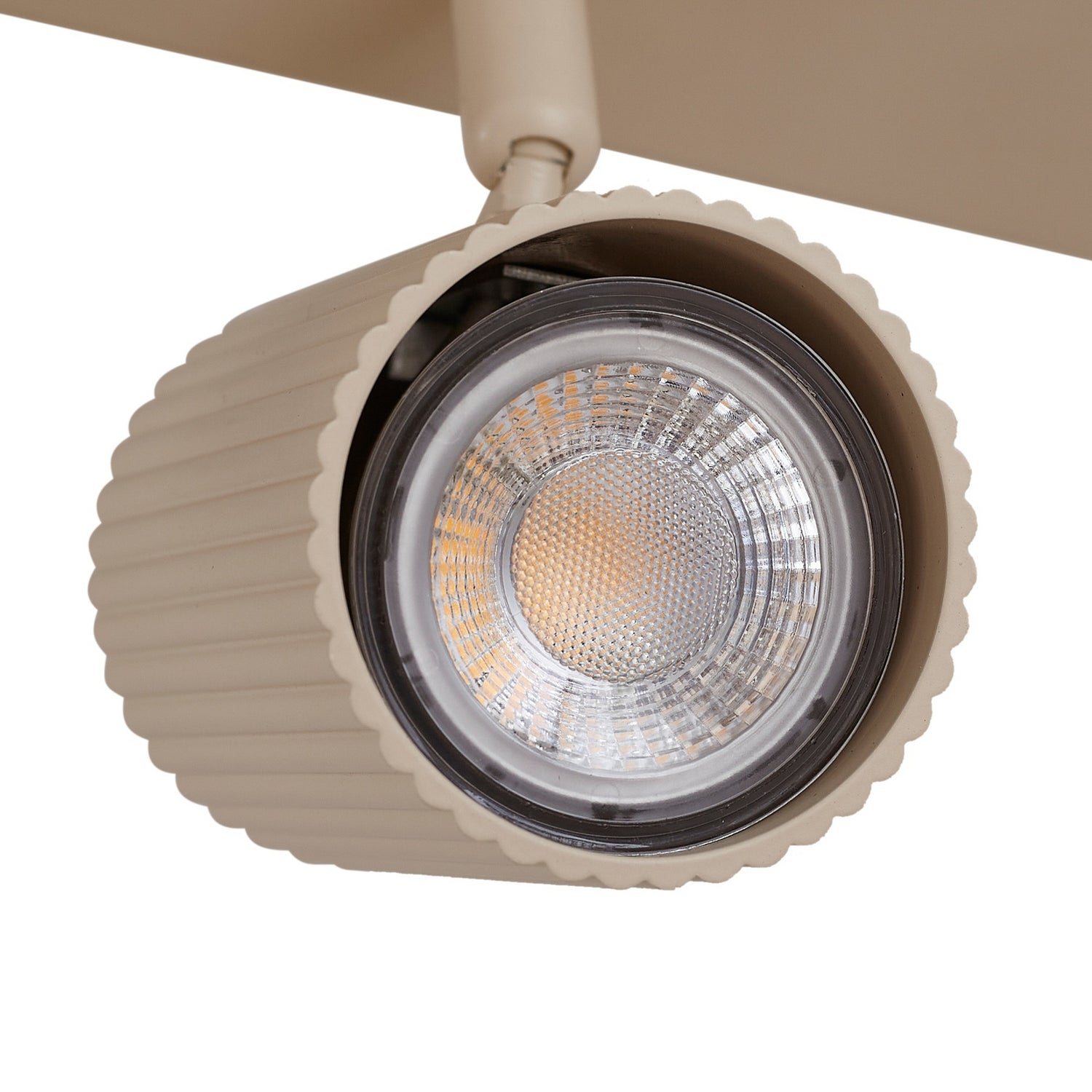 B-Ware Lindby Deckenspots Strahler Kardis Beige 3 Flammig Metall Gu10 Led Beleuchtung