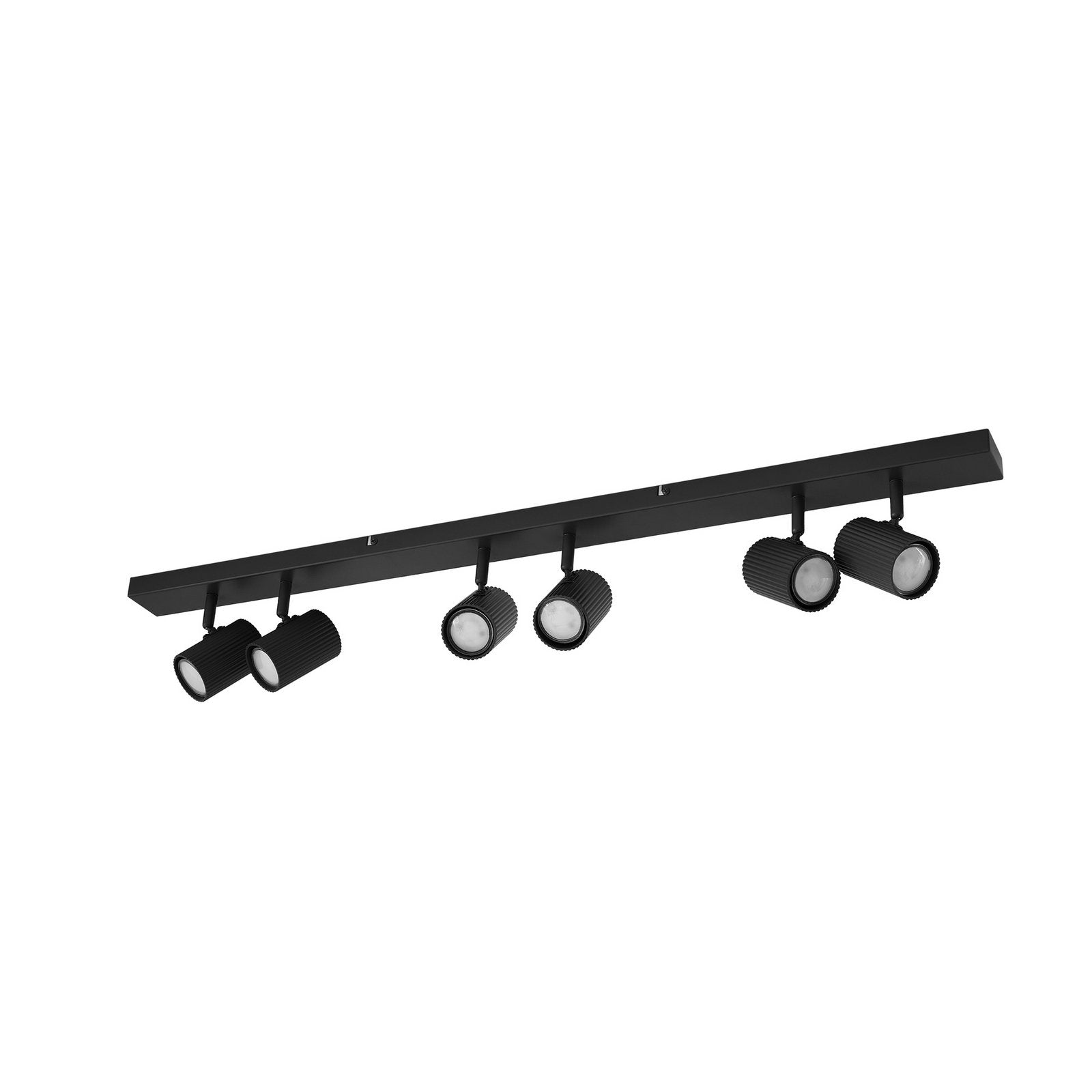 Lindby Deckenspots Strahler GU10 Kardis dunkelgrau Metall 6flg Beleuchtung - 4255830903984