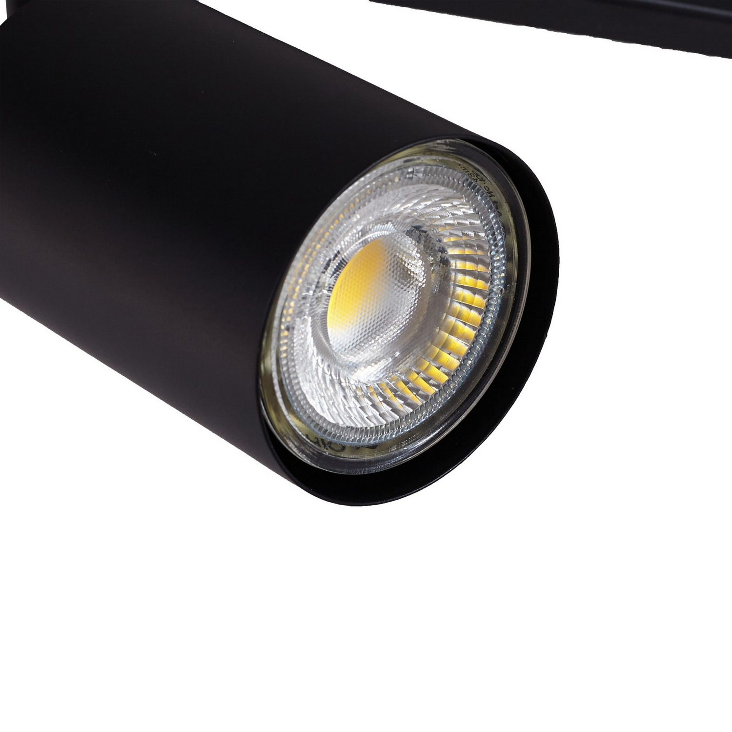 B-Ware Lindby Deckenstrahler Strahler Bravius Schwarz 6 Flammig Eisen