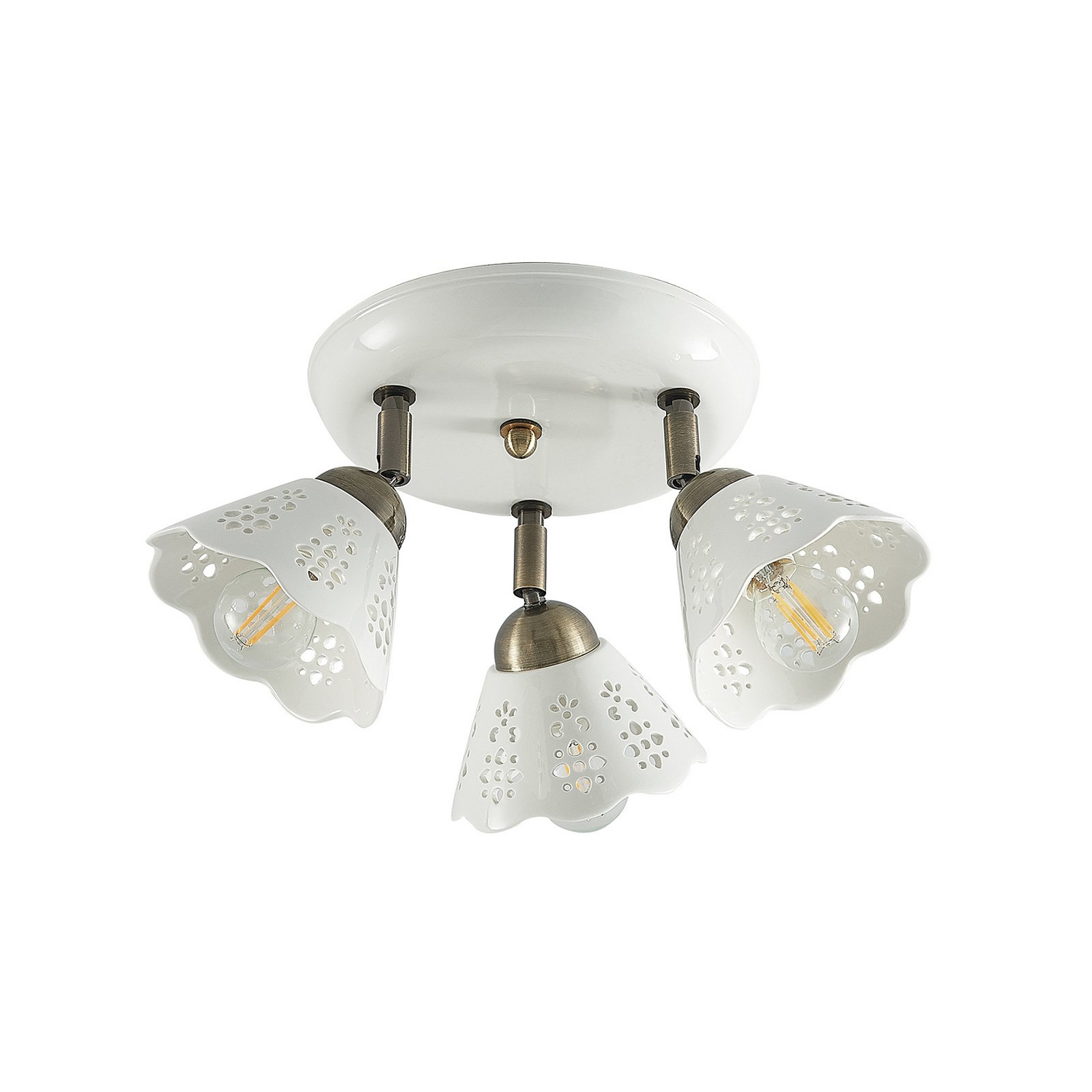 B-Ware Lindby Efgenia Deckenstrahler Deckenlampe Deckenleuchte Lampe Licht Dreiflamm485 - 4251911704549