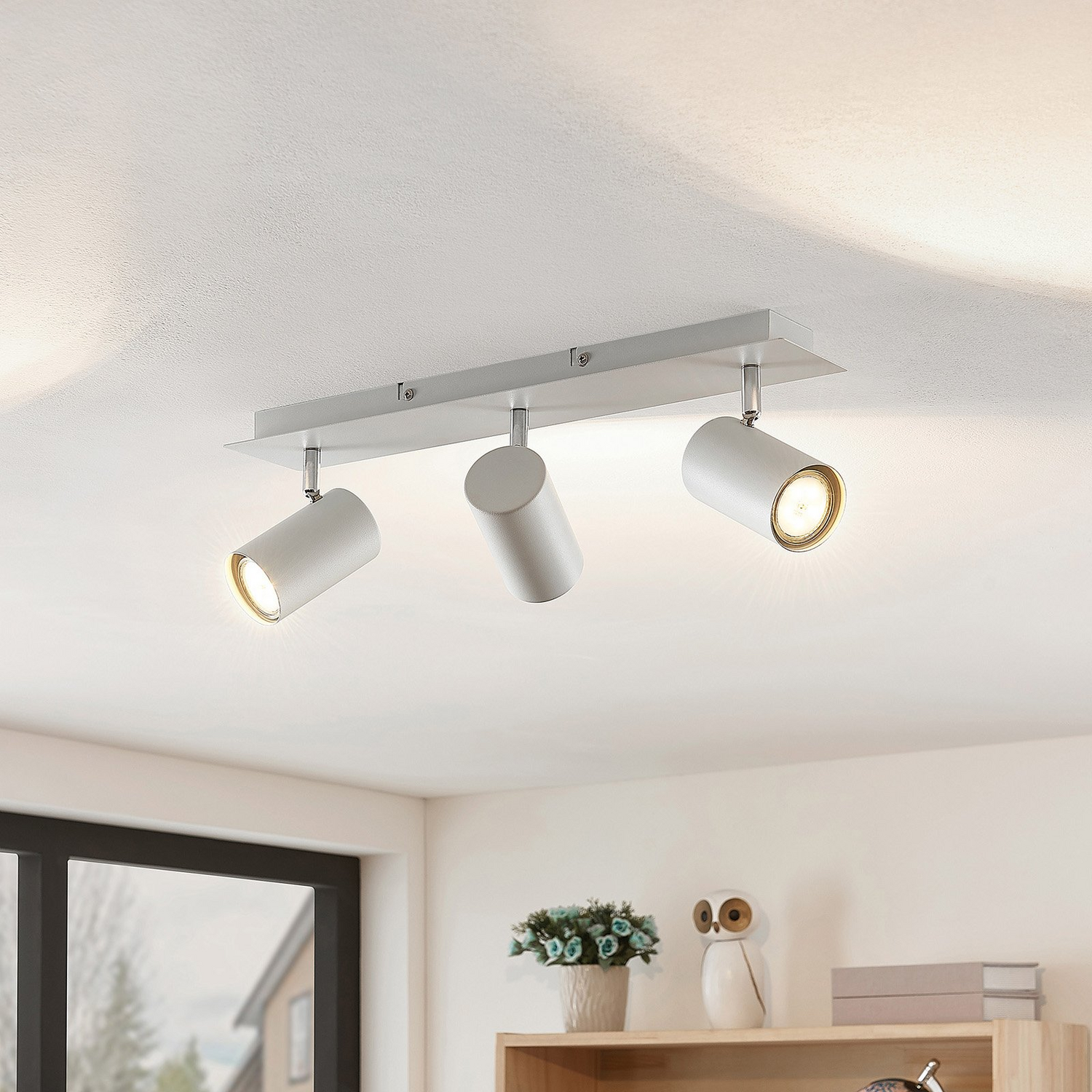 B-Ware Lindby Joffrey Deckenstrahler Deckenlampe Deckenleuchte Lampe Leuchte 3 Stück - 4251096572568