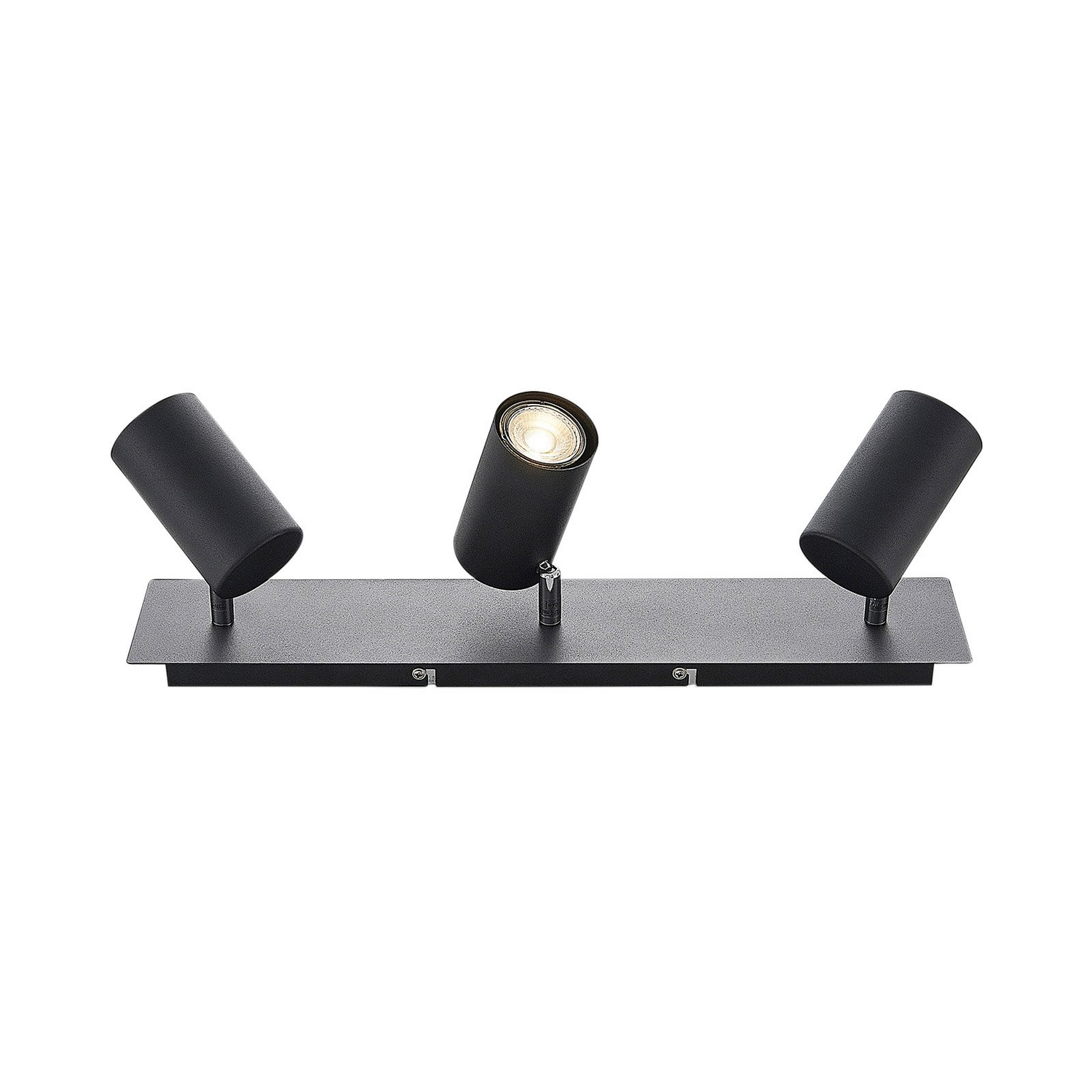 B-Ware Lindby Deckenstrahler Joffrey Deckenleuchte Deckenlampe Schwarz 49cm 3 Flg Gu10  - 42510965725990
