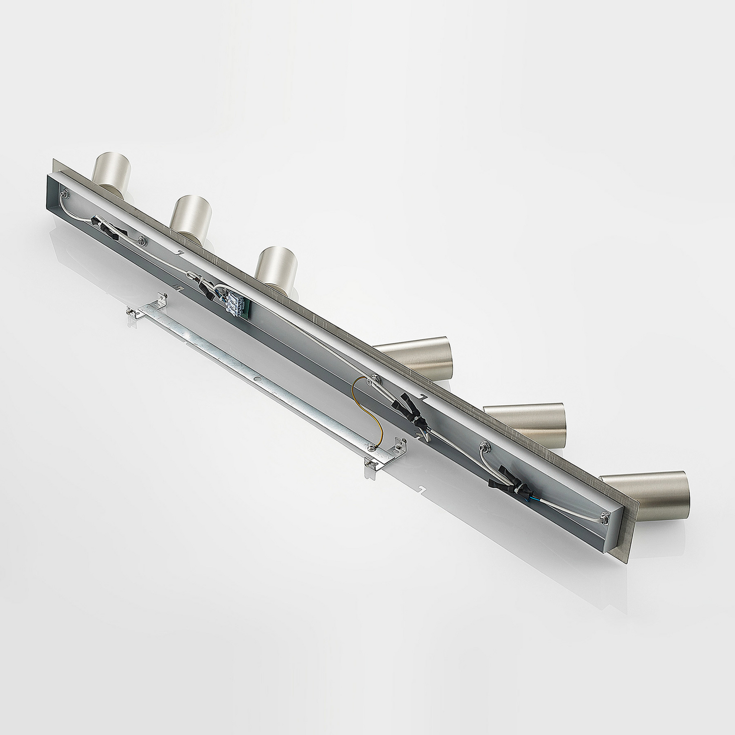 B-Ware Lindby Joffrey Deckenstrahler Deckenleuchte Deckenlampe Leuchte Led 6 Fl. Nickel - 4251911728613