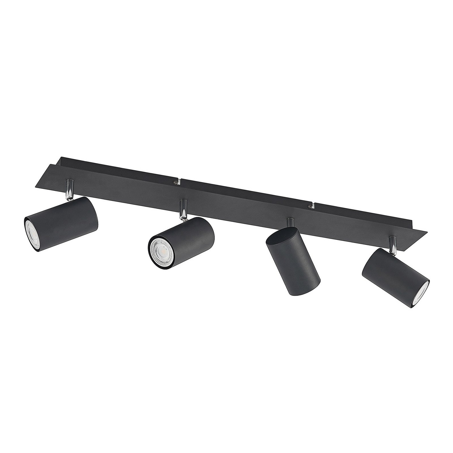 B-Ware Lindby Joffrey Deckenstrahler Deckenlampe Deckenleuchte Lampe 4 Fl 70 Cm Schwarz