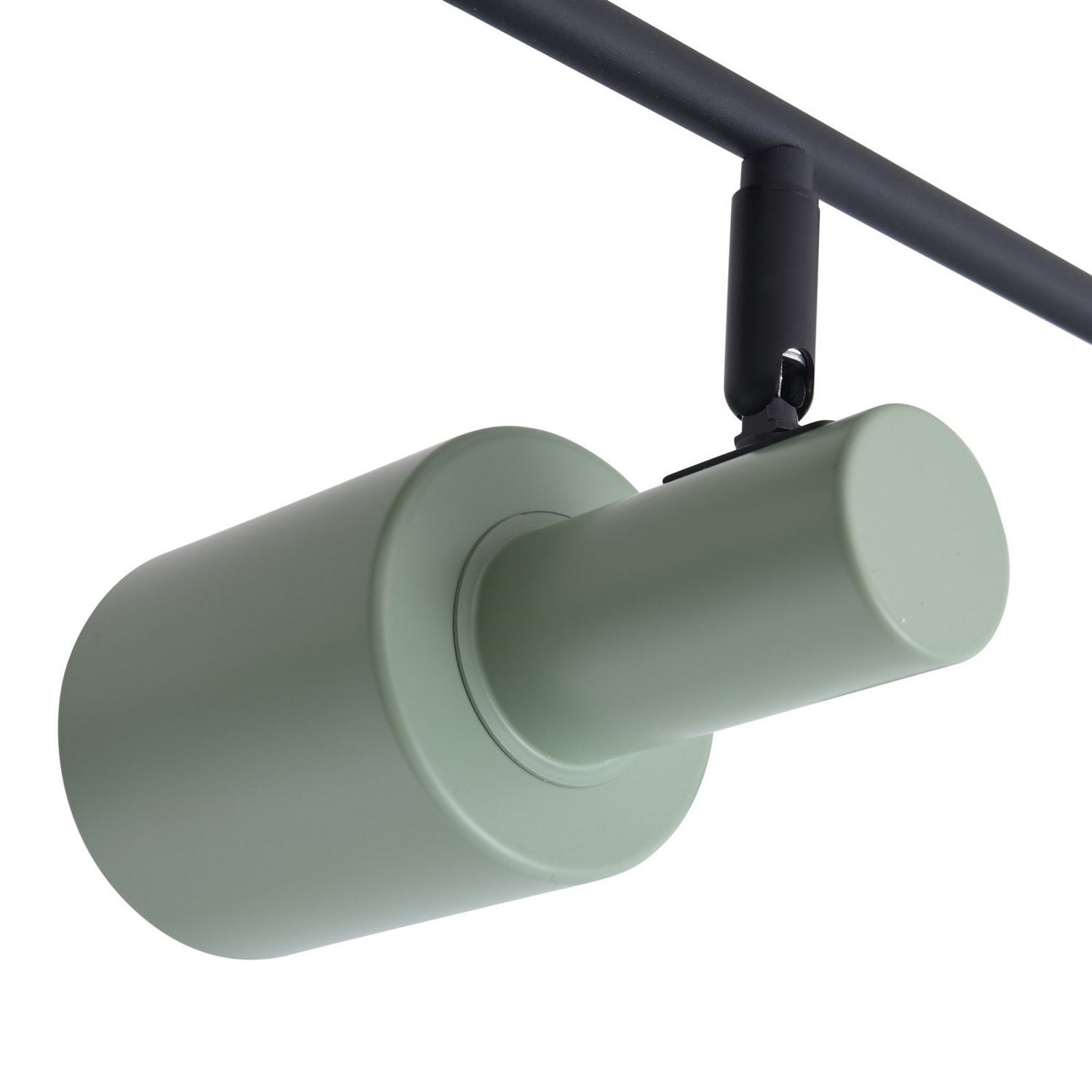 B-Ware Lindby Deckenstrahler Ovelia, Grün/Schwarz Lang Deckenlampe Strahler Lampe E27 - 4251911775129