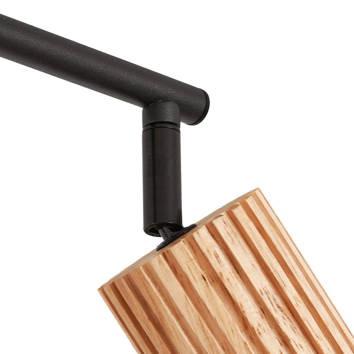 Lindby Deckenstrahler Strahler Stralino Deckenleuchte 4-flg Lampe L60 cm Holz - 4255830903816