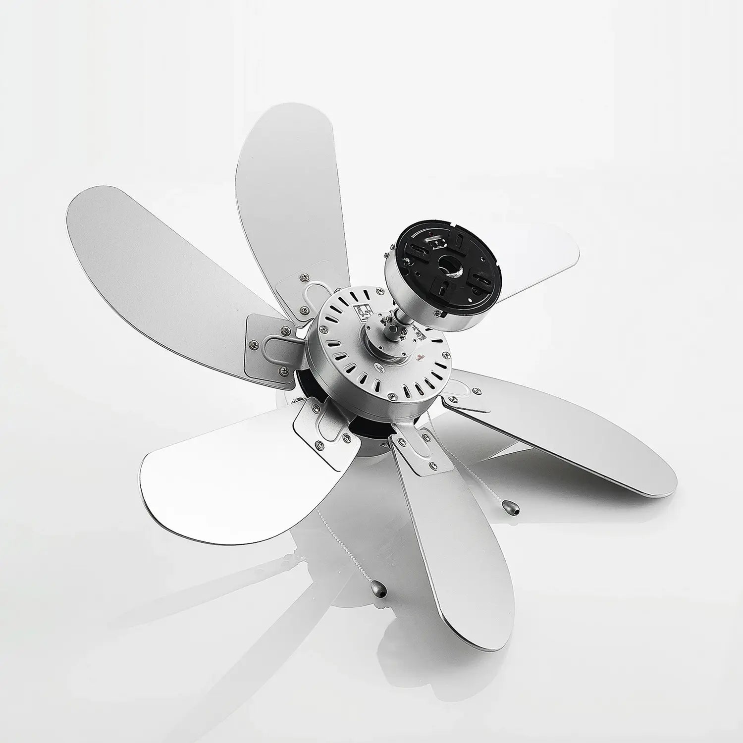 B-Ware Lindby Minja Deckenventilator Ventilator Holzflügel Silber Siehe Text - 4251911744590