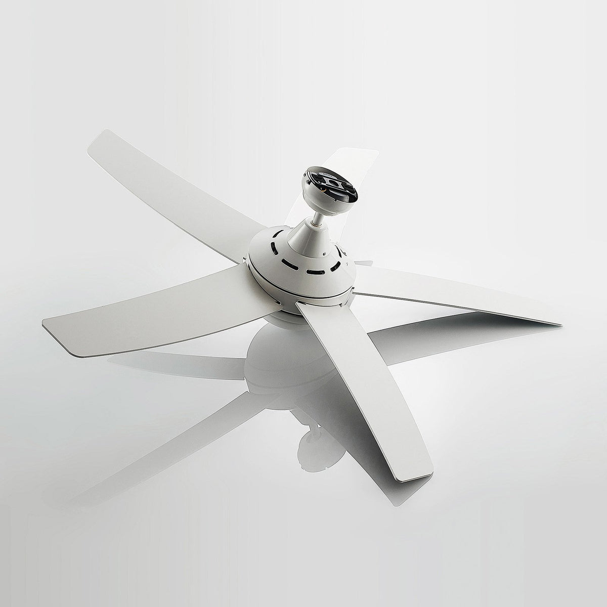 Lindby Deckenventilator Ventilator Licht Auraya leise weiß 130 cm Lampe Leuchte - 4251911789188