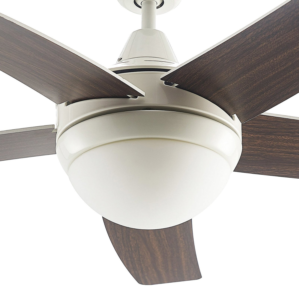 Lindby Deckenventilator Ventilator Licht Auraya leise weiß 130 cm Lampe Leuchte - 4251911789188