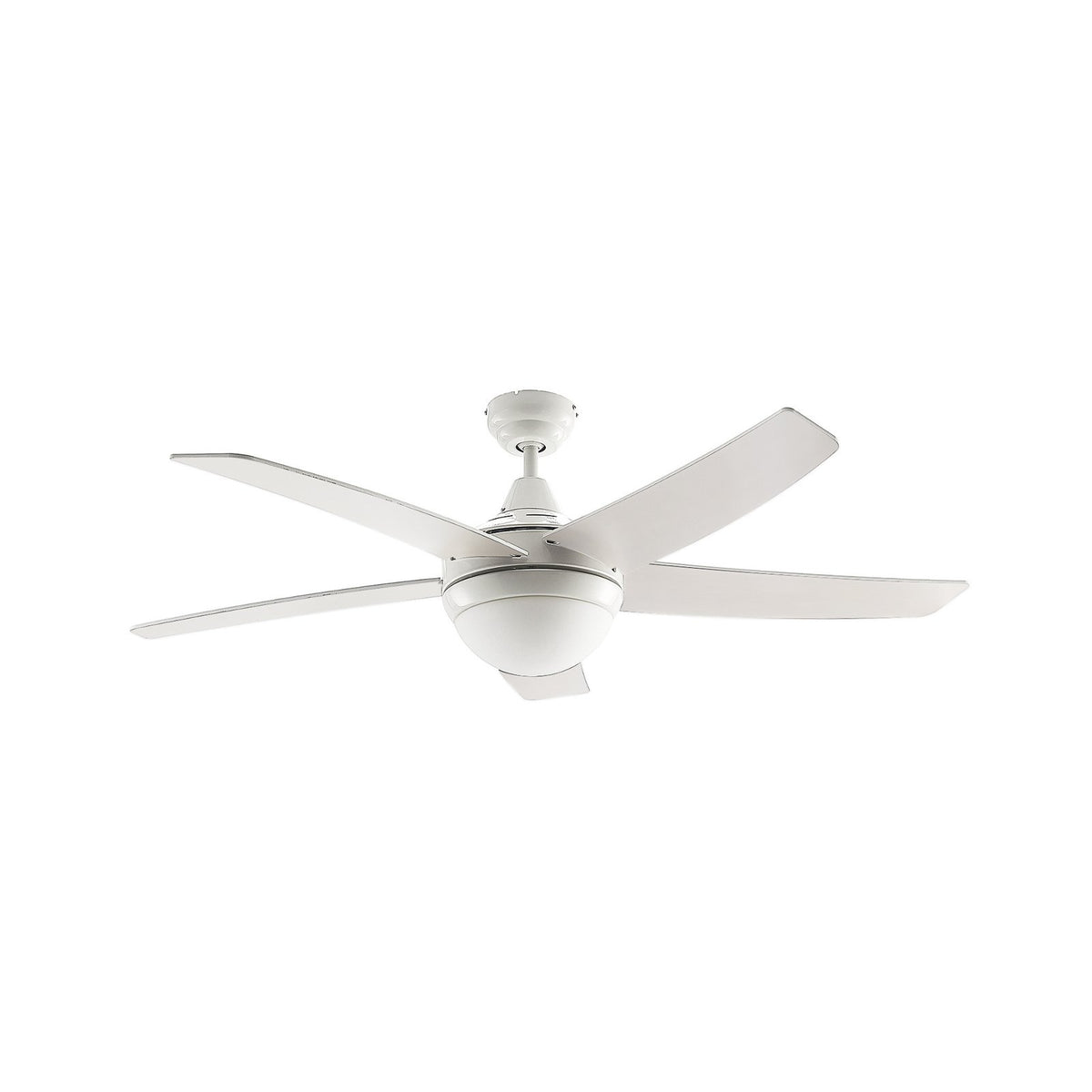 Lindby Deckenventilator Ventilator Licht Auraya leise weiß 130 cm Lampe Leuchte - 4251911789188