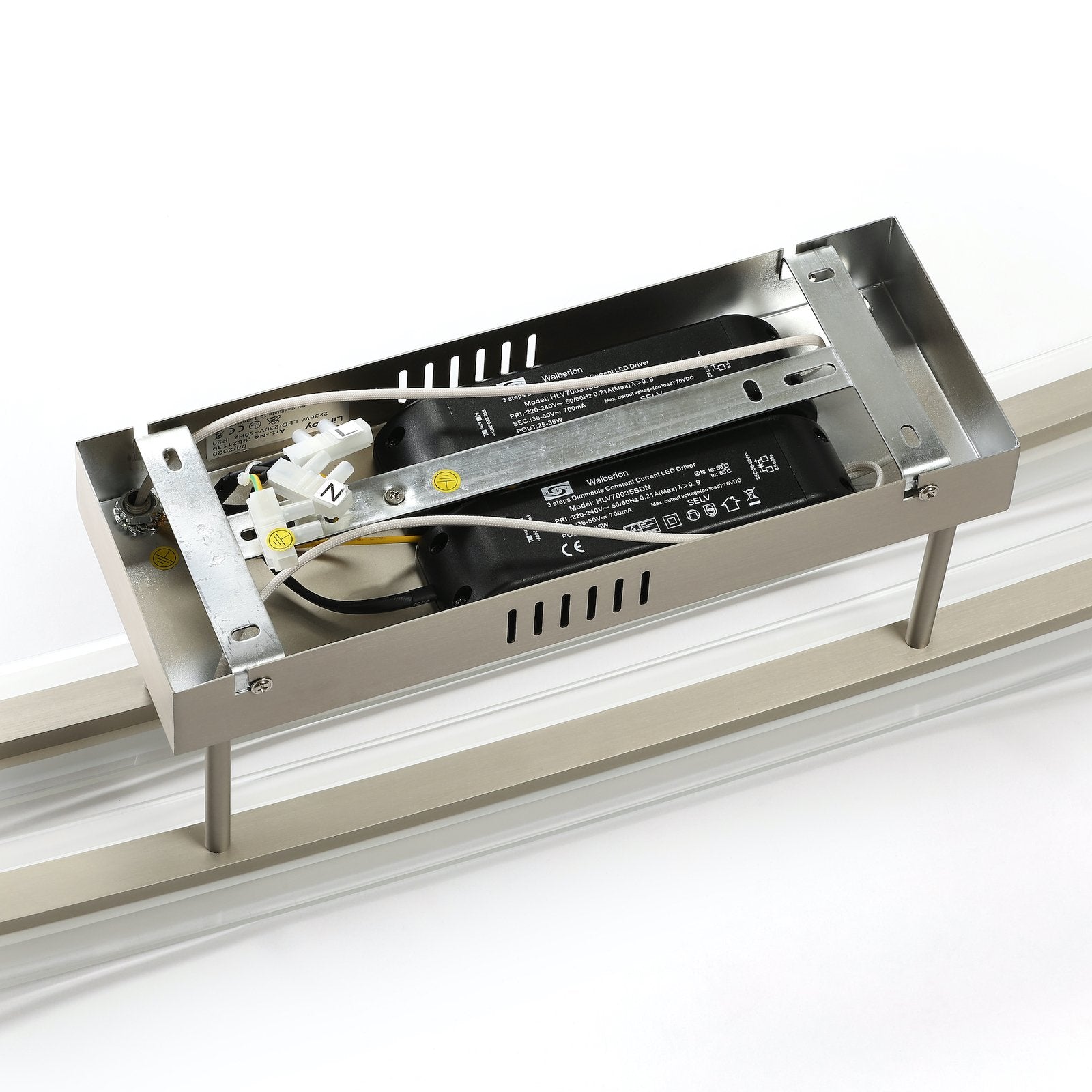 Lindby Deckenleuchte Deckenspot LED Jarda Glas dimmbar Lampe Leuchte 134cm - 4251096526950