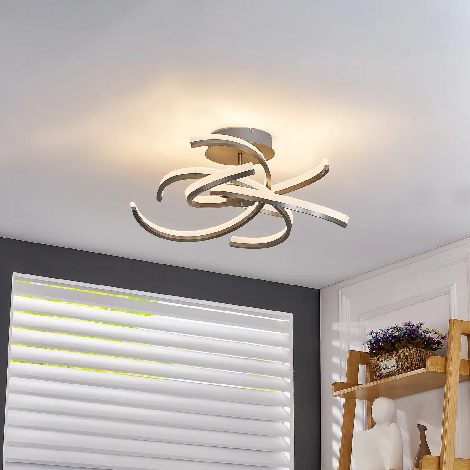 B-Ware Lindby Divalis Led Deckenlampe Deckenleuchte Deckenlicht Leuchte Stepdim Nic101 - 4251911760033