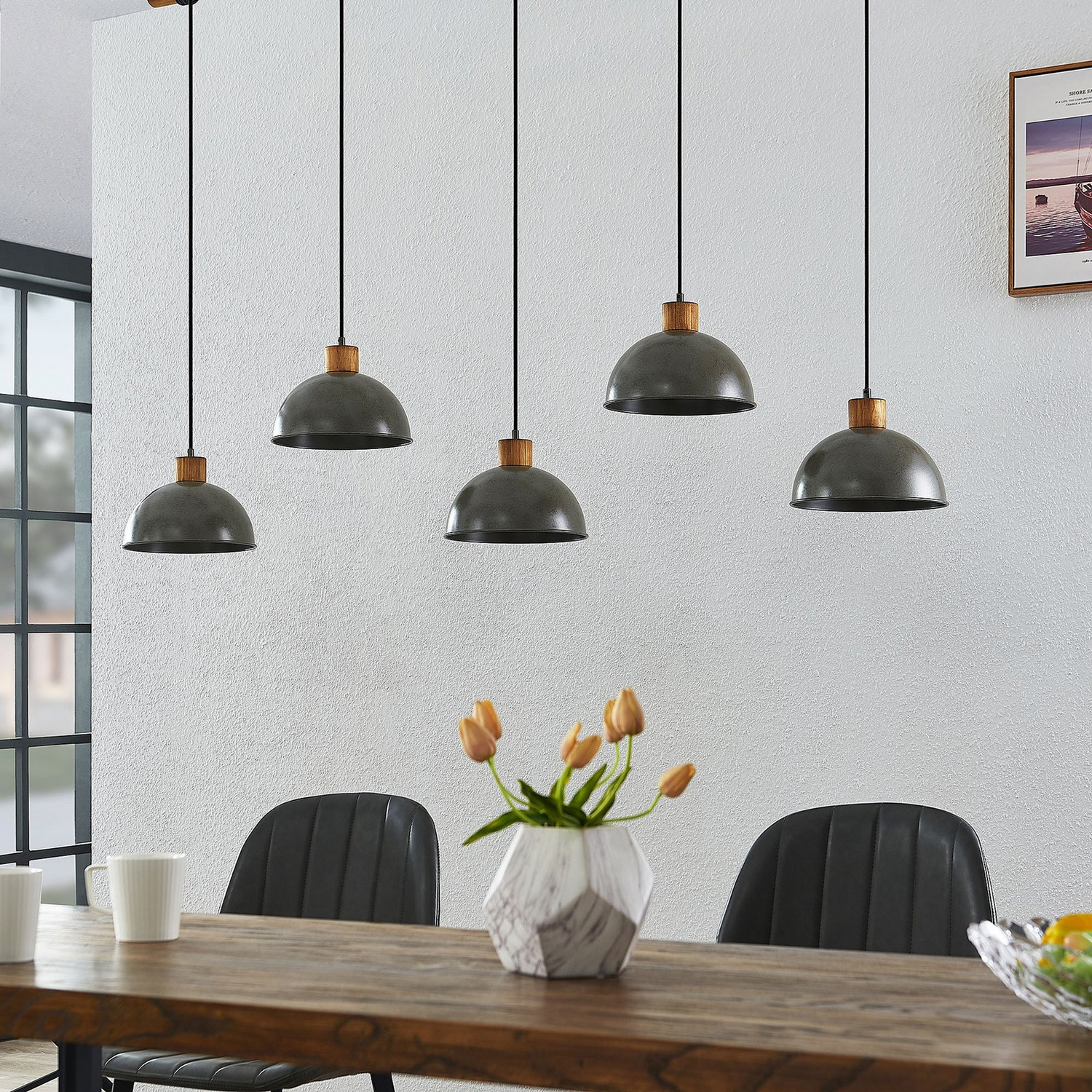 B-Ware Lindby Durbis Pendelleuchte Pendelampe Lampe Leuchte Hängeleuchte Led Lampe 564