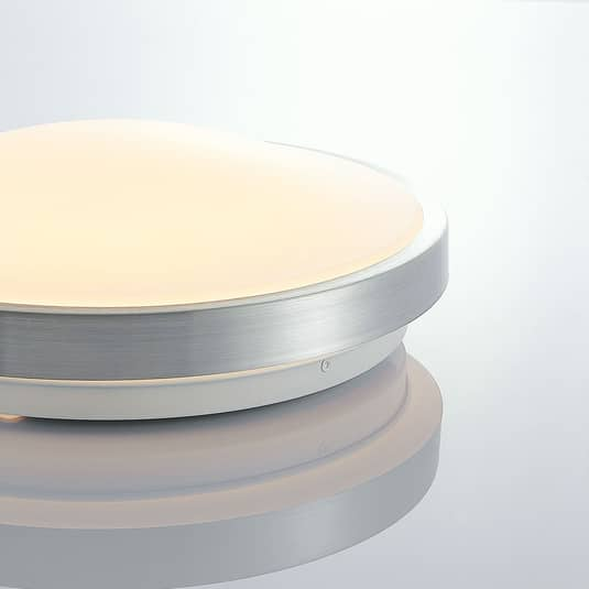 B-Ware Lindby Emelie Led Deckenlampe Deckenlampe Lampe Leuchte Rund ø 27 Cm Aluminium - 4251096565652