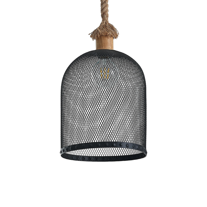 Lindby Epori Pendelleuchte Hängeleuchte Hanfseil 3 Flammig Esszimmerlampe B-Ware - 4251911711257