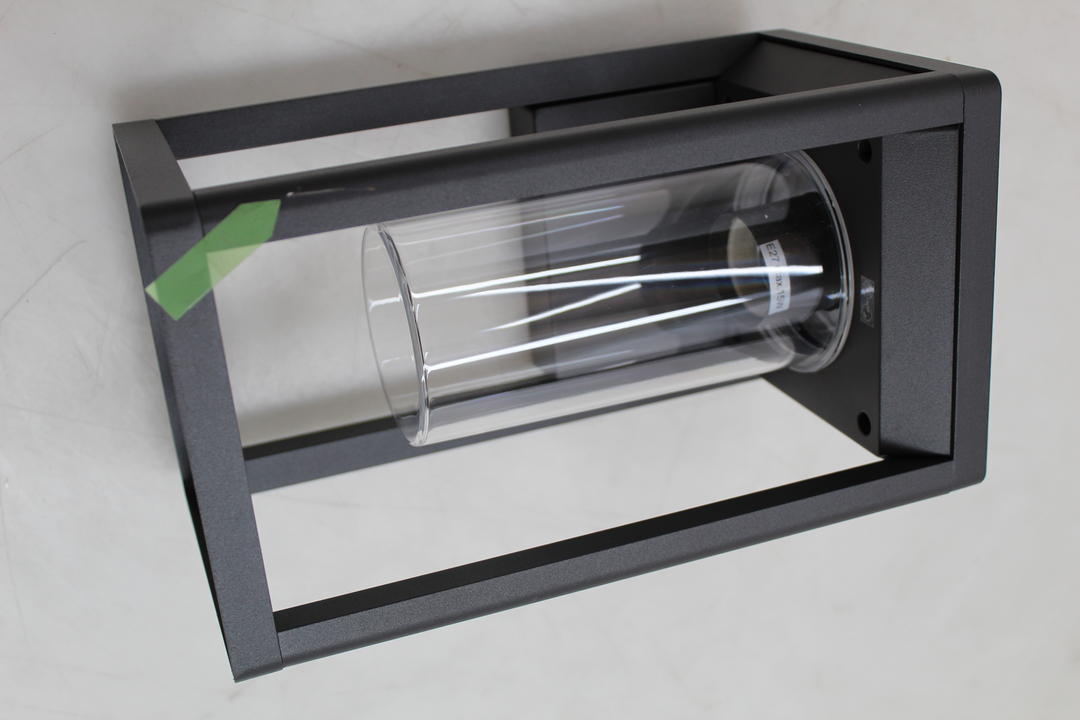 Wandleuchte Außenwandleuchte Gartenlampe Lampe Wandlampe Grau Siehe Text B-Ware - 4251096596298