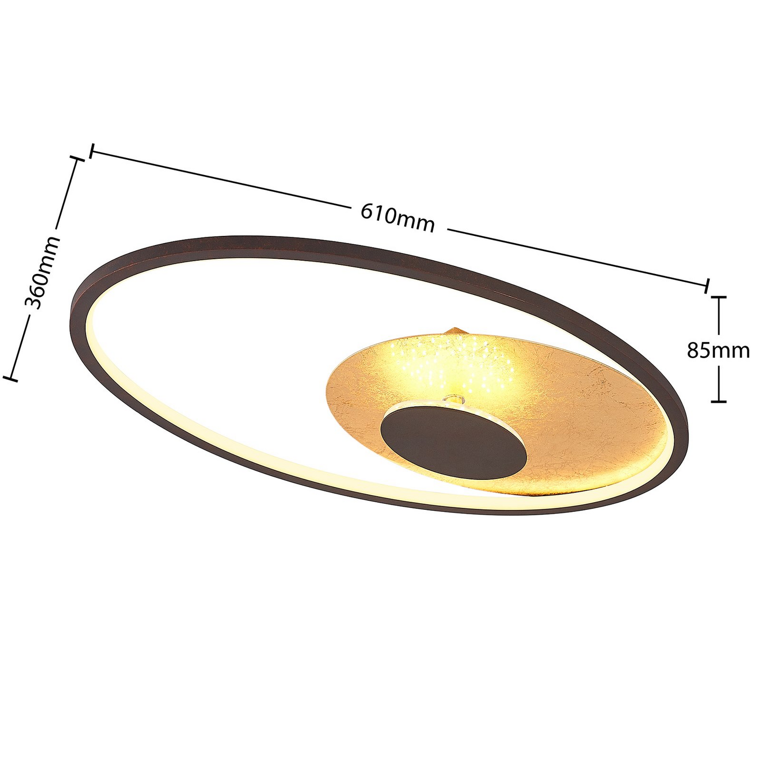 Plafonnier LED Lindby Feival (réf. 112)