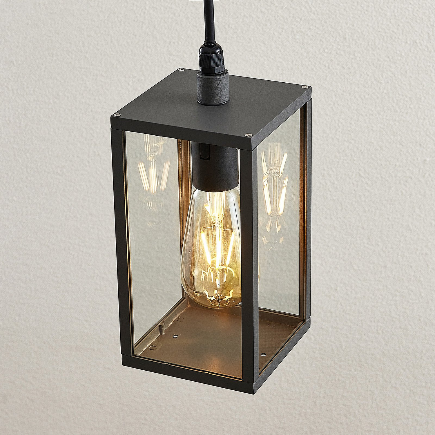 Lindby Filimon Außen Pendelleuchte Terrassenleuchte Gartenleuchte E27 Siehe Text B-Ware - 4251096575873