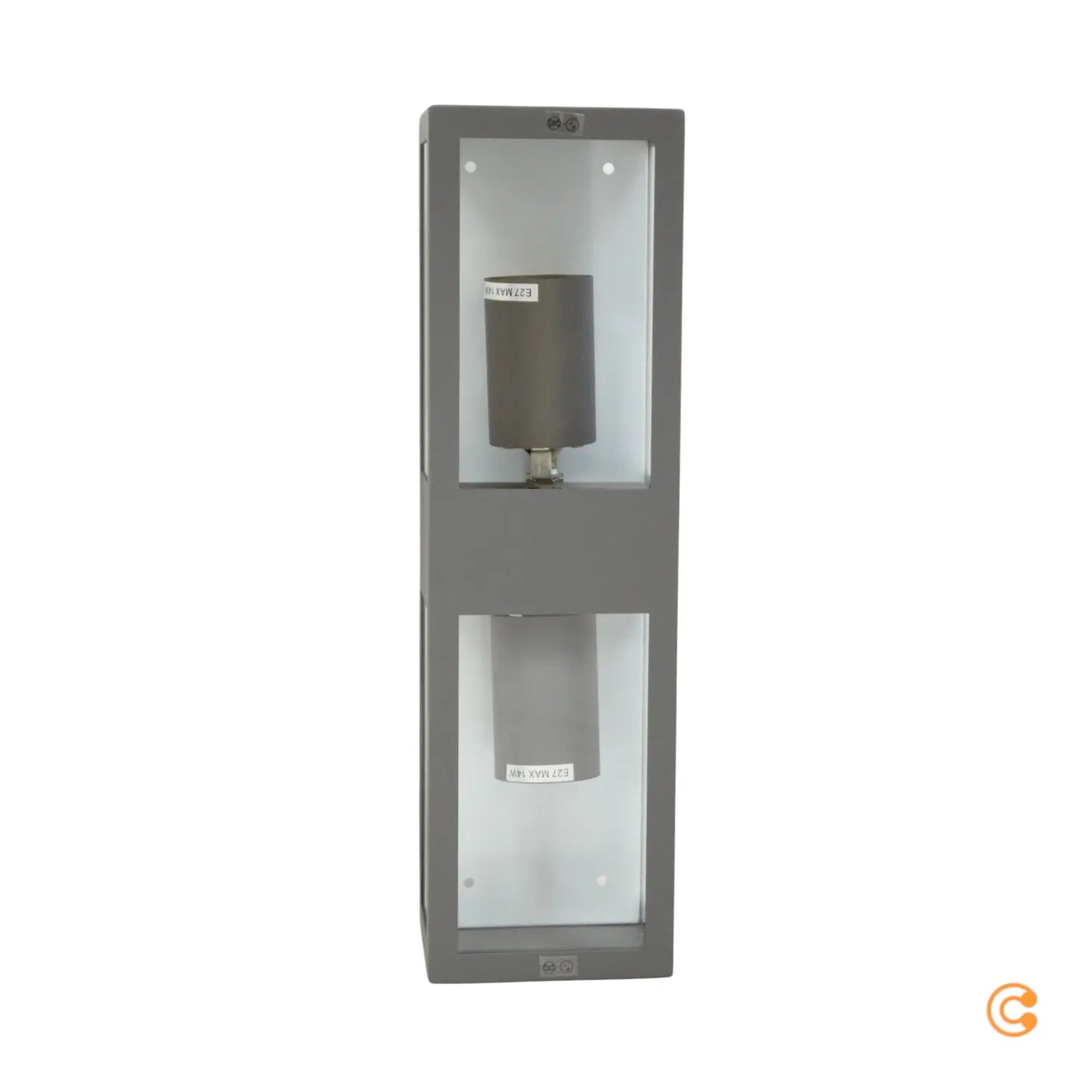 B-Ware Lindby Außenwandleuchte Wandleuchte Firmin Dunkelgrau Ip44 Lampe E27 Led 2 Stück - 4251096575859